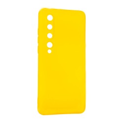 Silicone Case for Xiaomi Mi 10 Yellow Silicone Case for Xiaomi Mi 10 Yellow
